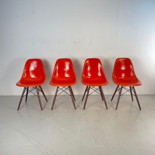 Vintage eames dsw stühle - vintage,