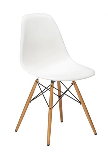Vitra eames plastic side chair - plastic,