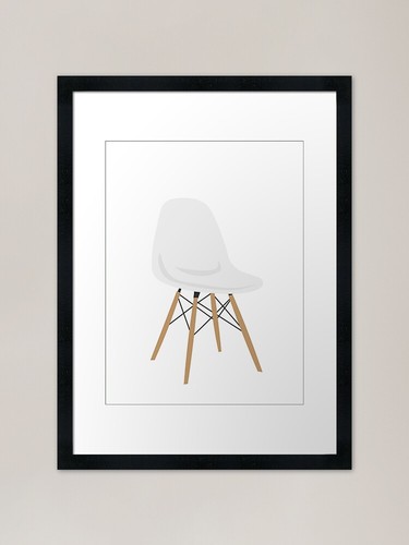 Eames dsw chair gerahmter - dsw,